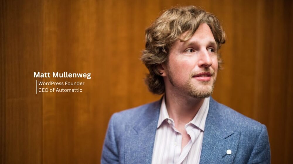 Matt Mullenweg WordPress Founder